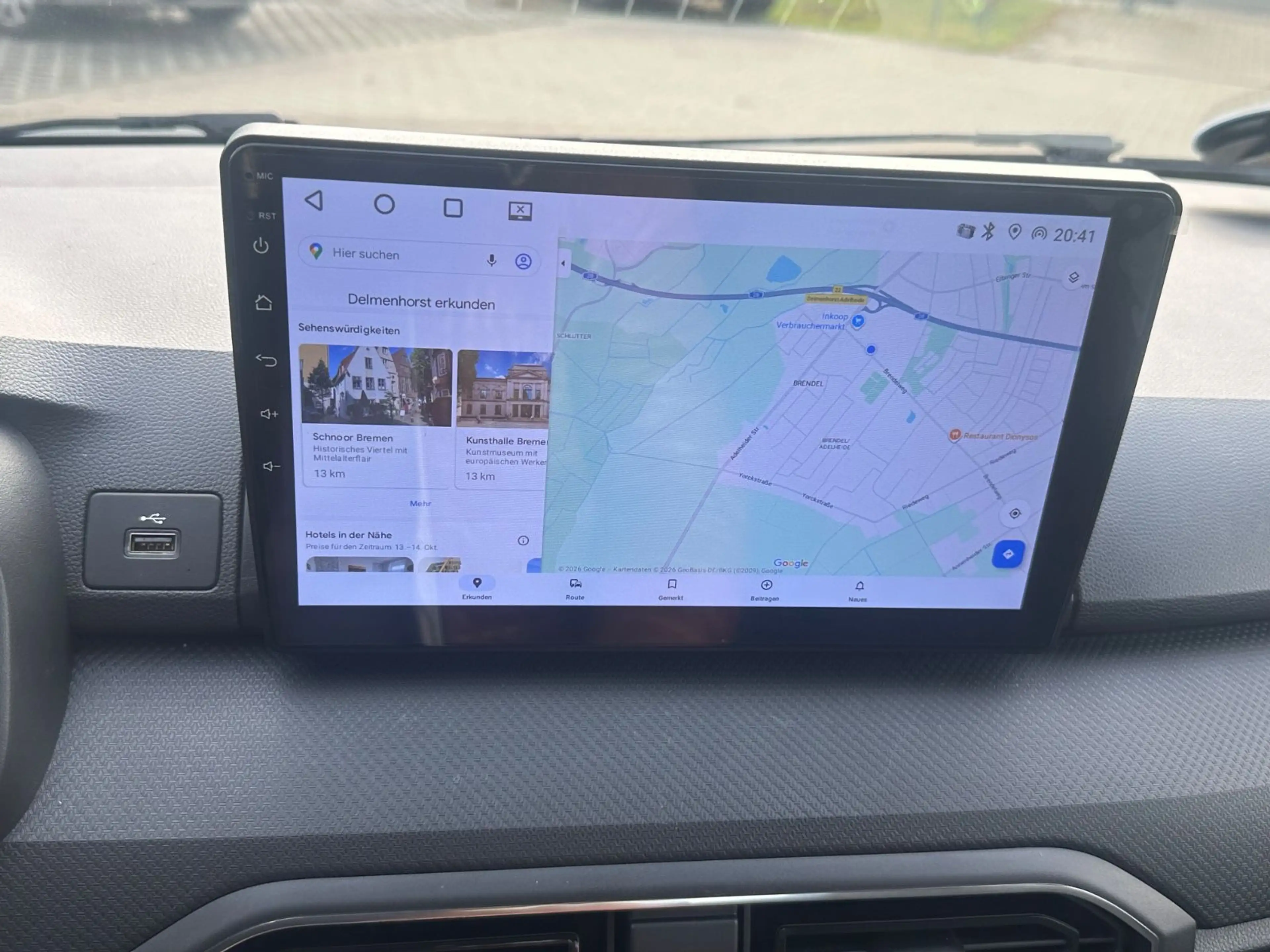 Dacia Sandero SCe 65 Comfort*NAVI*KAMERA*APPLE CARPLAY — photo 10