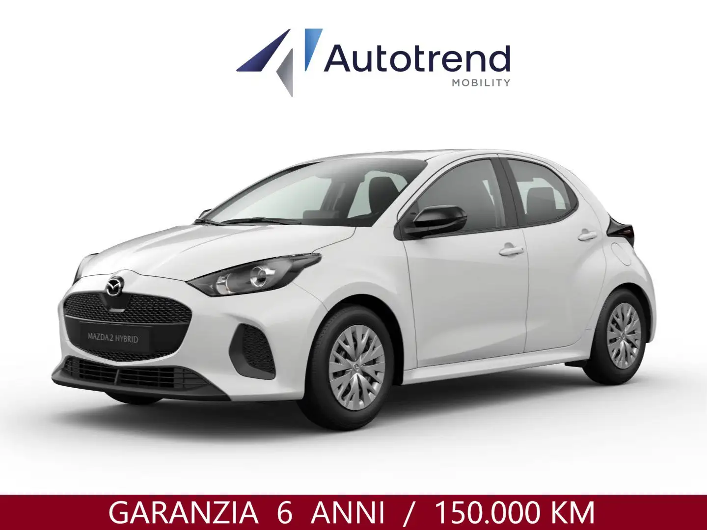 Mazda 2 1.5 116 CV e-CVT Full Hybrid Electric Prime-Line Bianco - 1