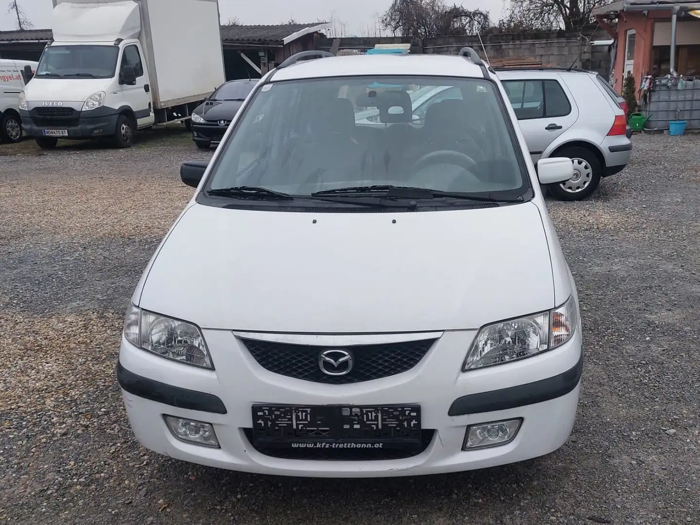 Mazda Premacy Premacy 1,8i. 1 besitz  63700km Wit - 1