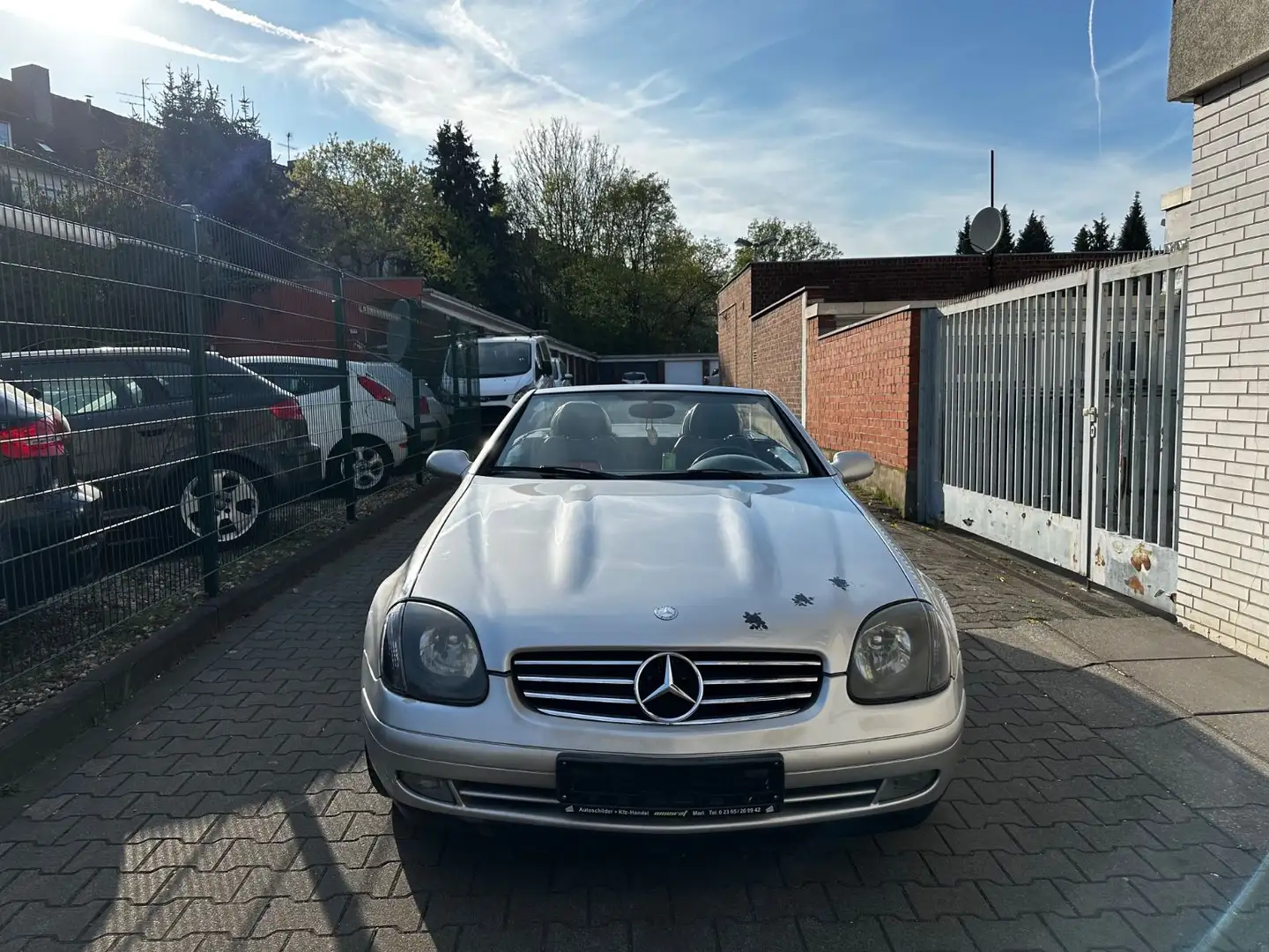 Mercedes-Benz SLK 200 TÜV BIS 12.25 Ezüst - 2