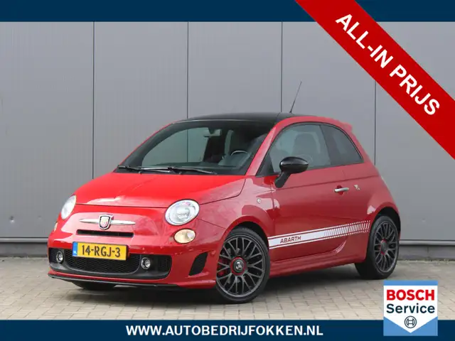 Fiat 500 Abarth 1.4-16V 135pk | Airco | Leer | Lichtmetalen-Velgen