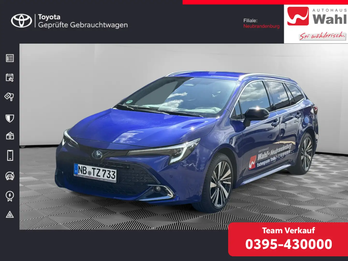 Toyota Corolla Touring Sports 2.0 Hybrid Teamplayer Blau - 1