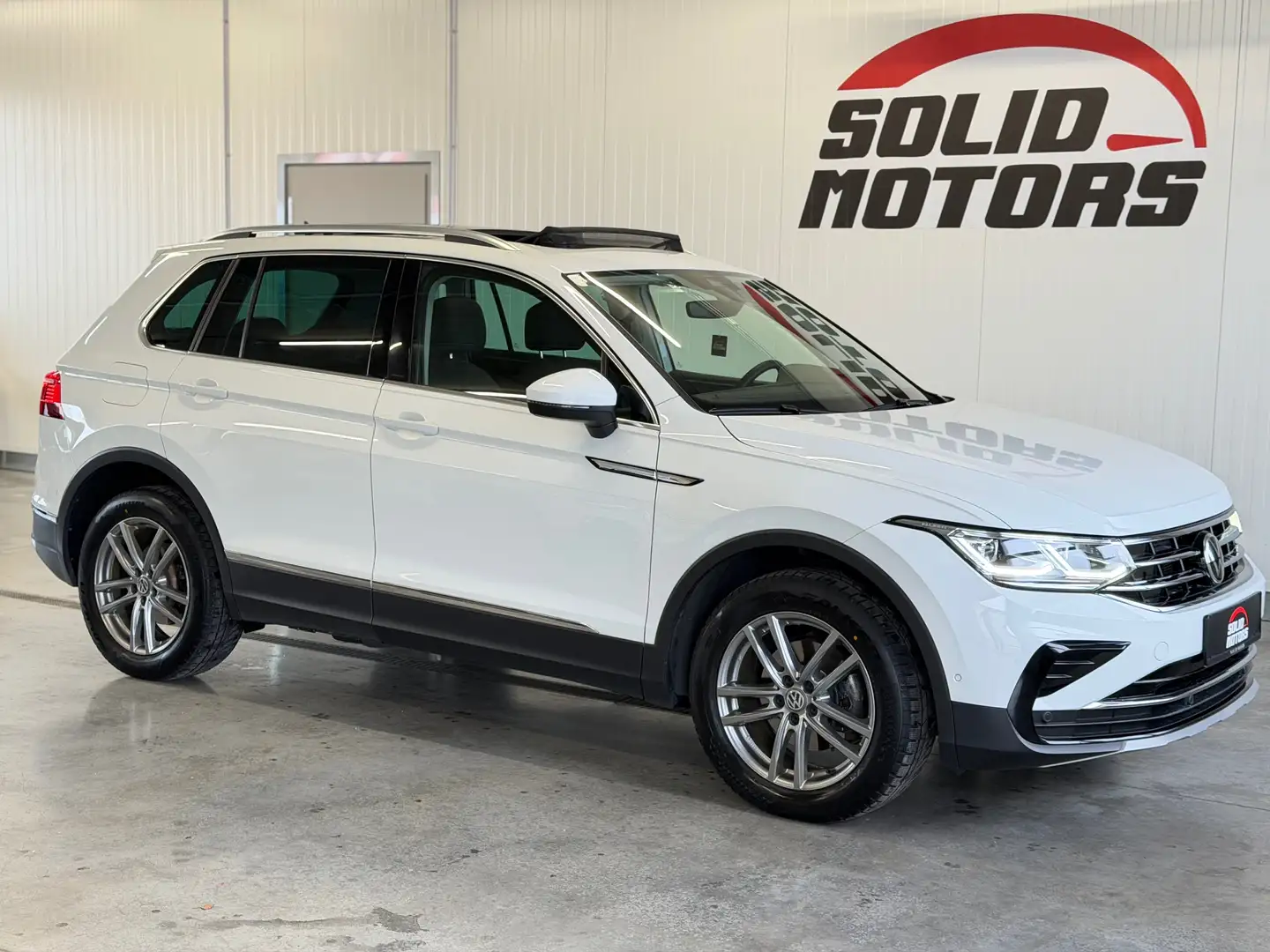 Volkswagen Tiguan 2,0 TDI 4Motion Elegance DSG/Voll/HUD/Pano/Matrix Weiß - 2