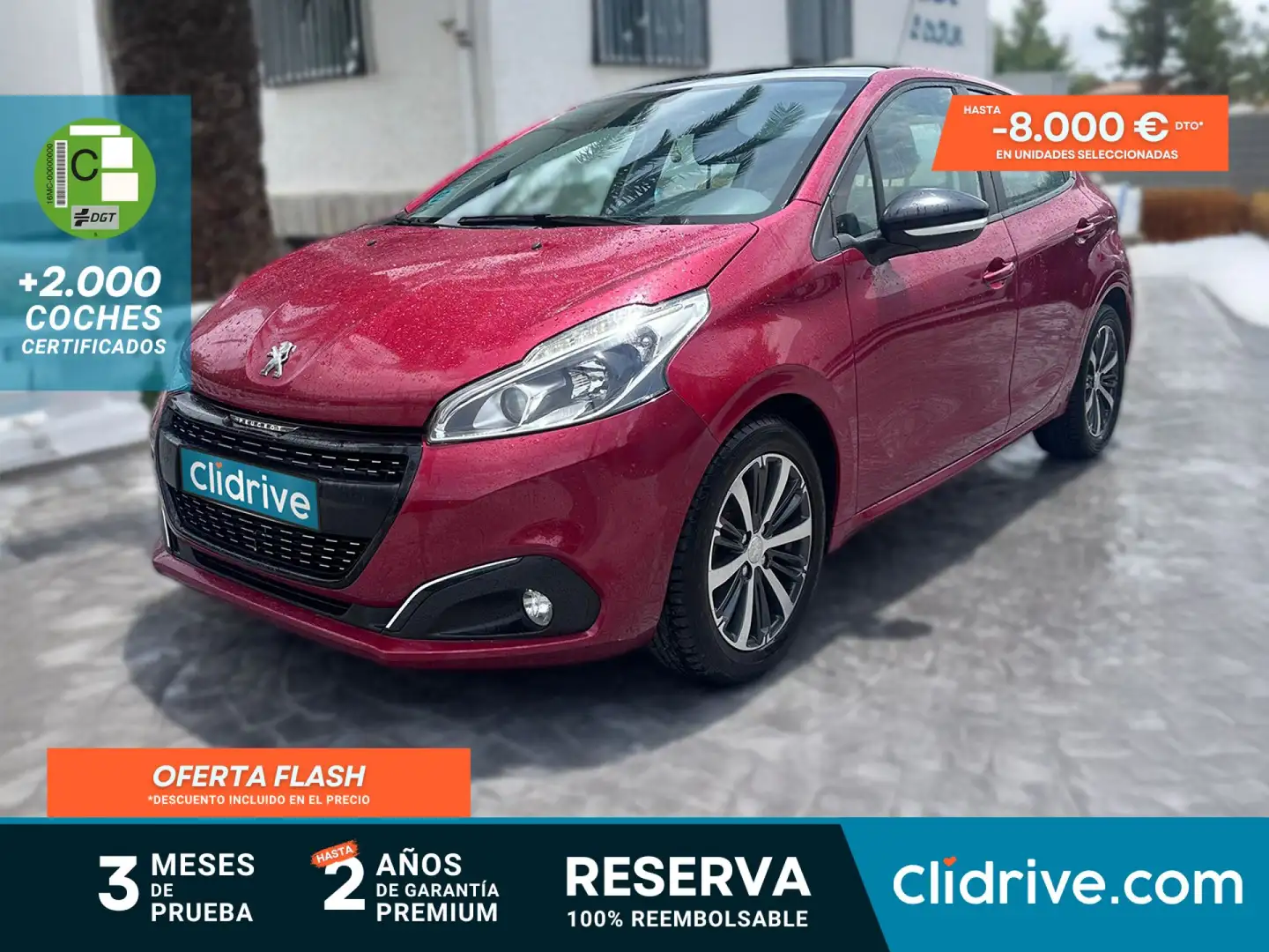 Peugeot 208 1.2 PureTech Allure 82 Lilla - 1