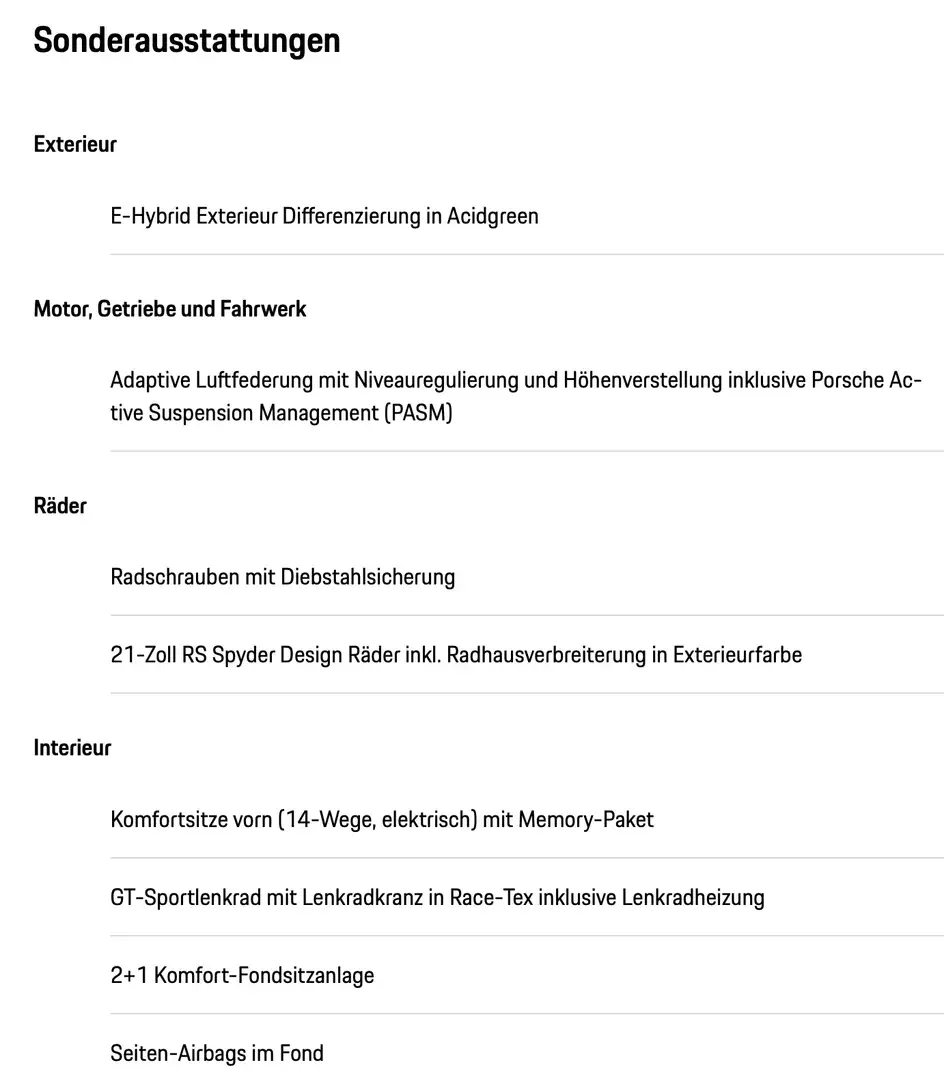 Porsche Cayenne Cayenne E-Hybrid Coupe ACC Luft 14 Wege auch ander Schwarz - 2