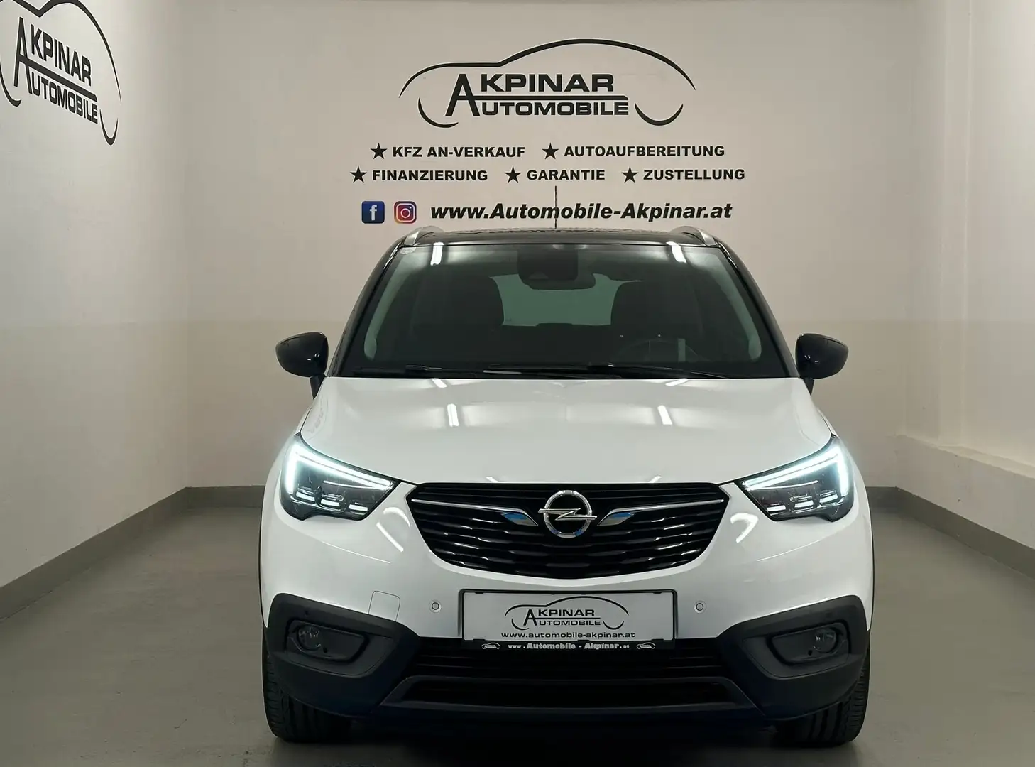 Opel Crossland X Ultimate 1,2 Turbo Aut. NAVI - LED - SHZ Blanc - 2
