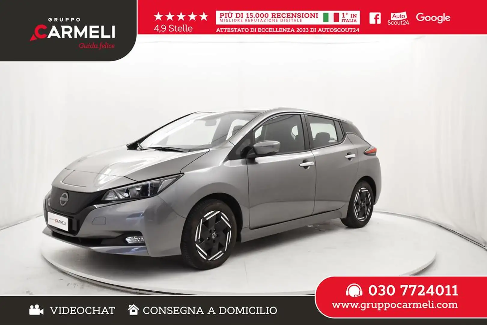 Nissan Leaf Acenta 40kWh 150cv Grigio - 1