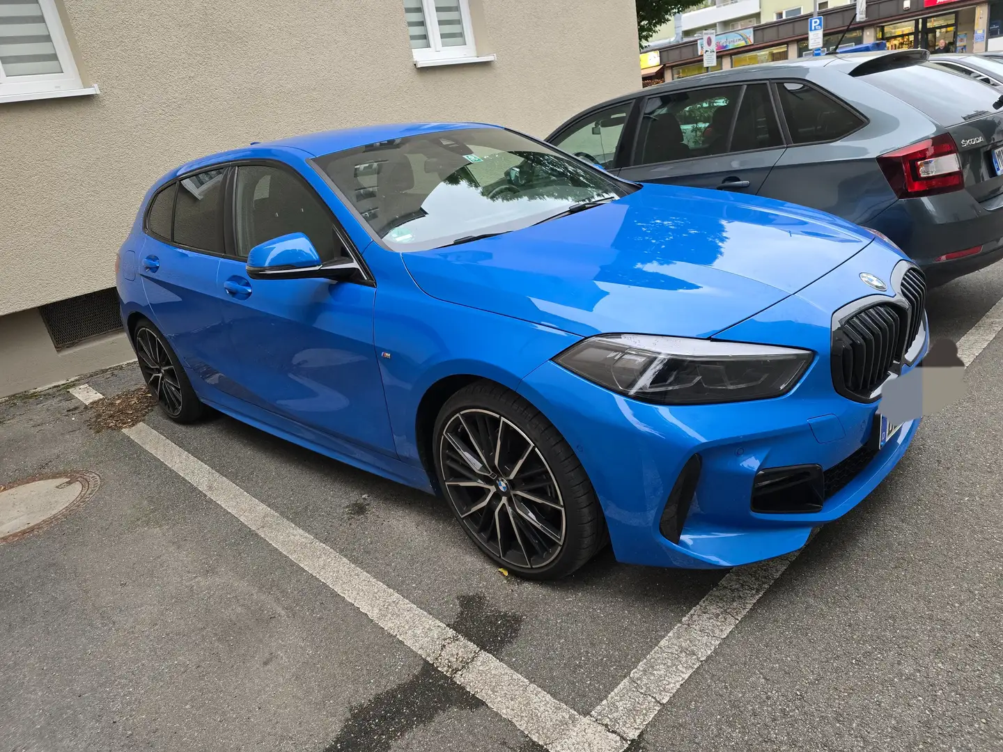 BMW 118 M Sport Linie Black Shadow Blau - 1