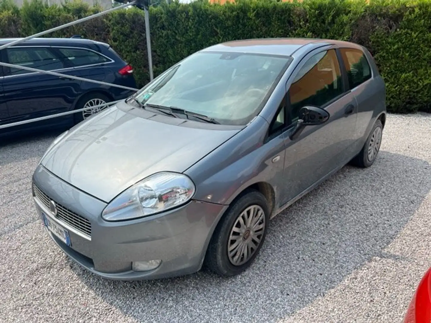 Fiat Grande Punto 1.2 benzina con impianto metano Gris - 1