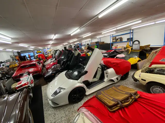 Lamborghini Murciélago 580 Roadster white red forfun