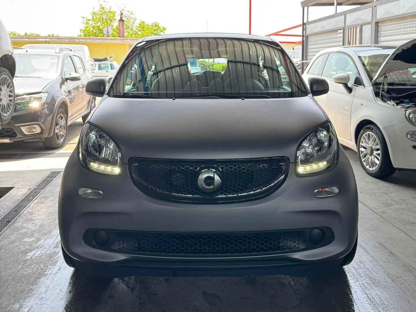 smart forFour Forfour II 2015 0.9 t Passion 90cv twinamic Grigio - 2