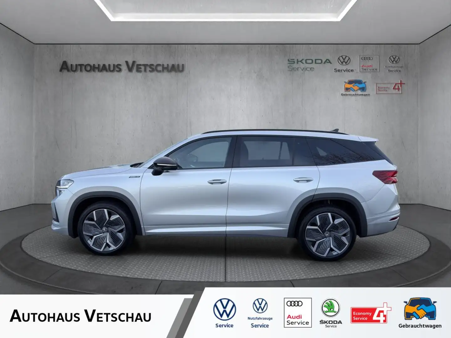 Skoda Kodiaq Sportline 1.5 TSI DSG/AHV/ACC/LM20/4xSHZ Argent - 1