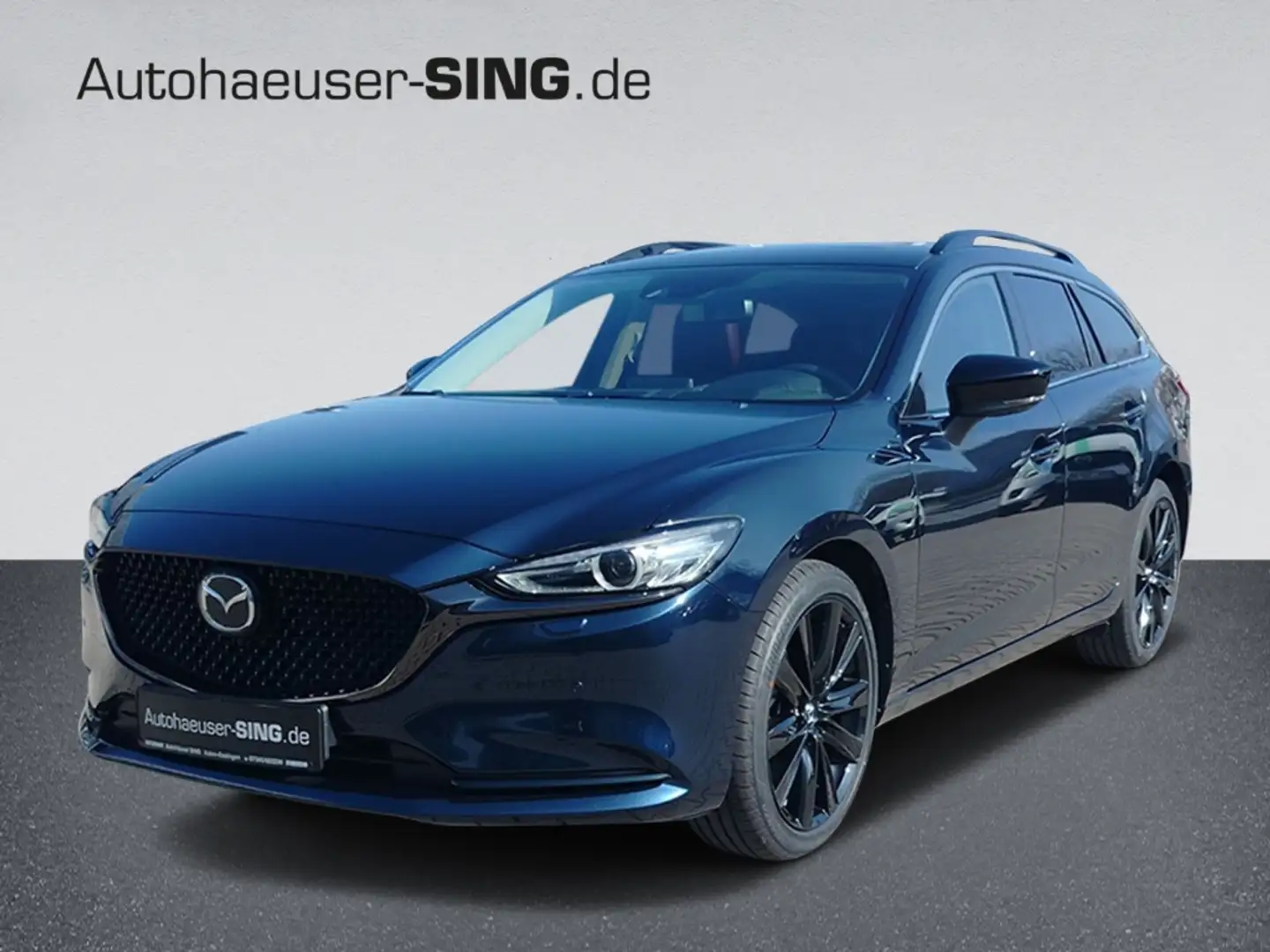 Mazda 6 Homura Automatik BOSE Keyless 360° Schiebedach Blau - 1