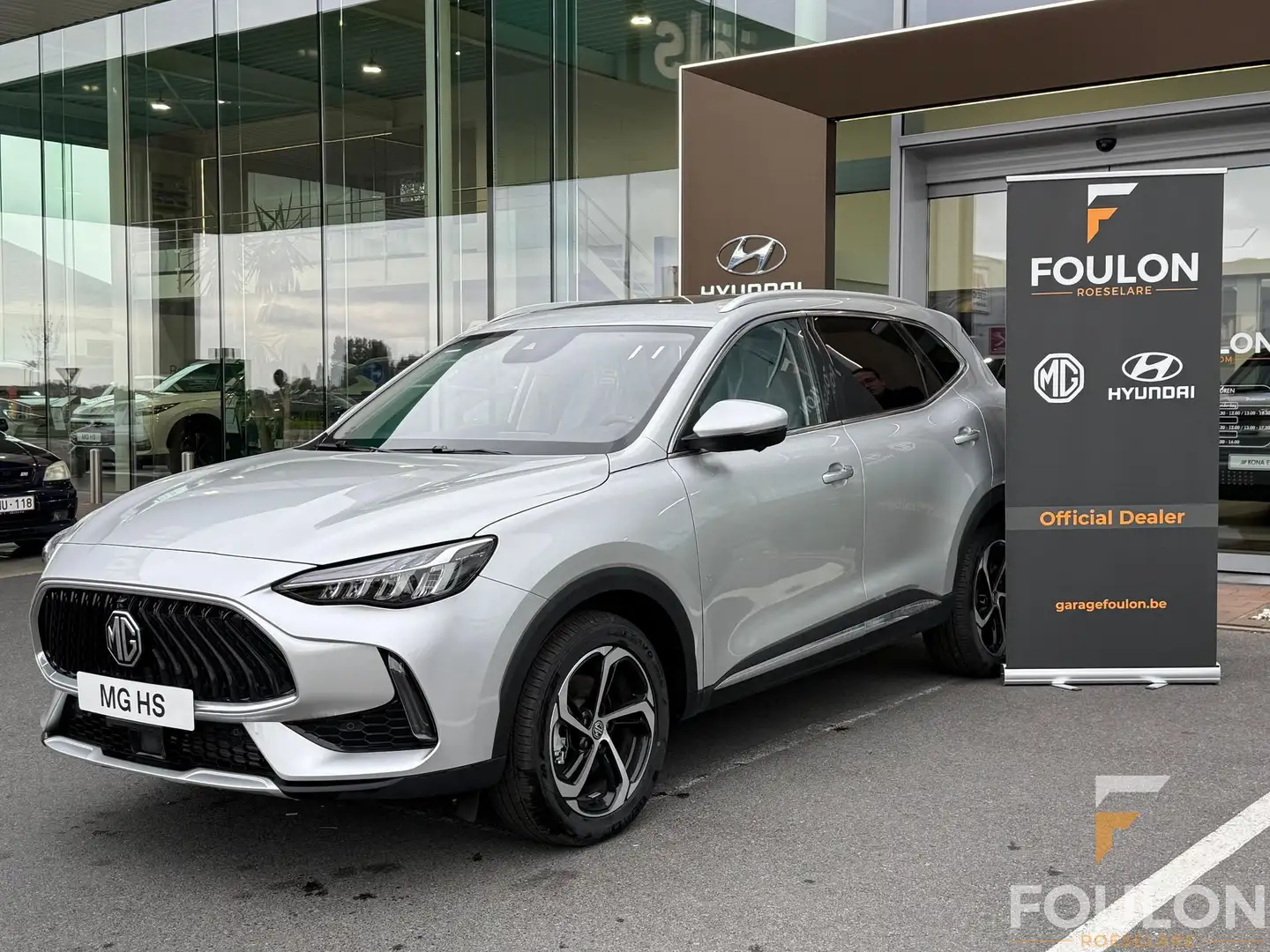 MG HS 1.5 Turbo Benzine Luxury | STOCK Argent - 1