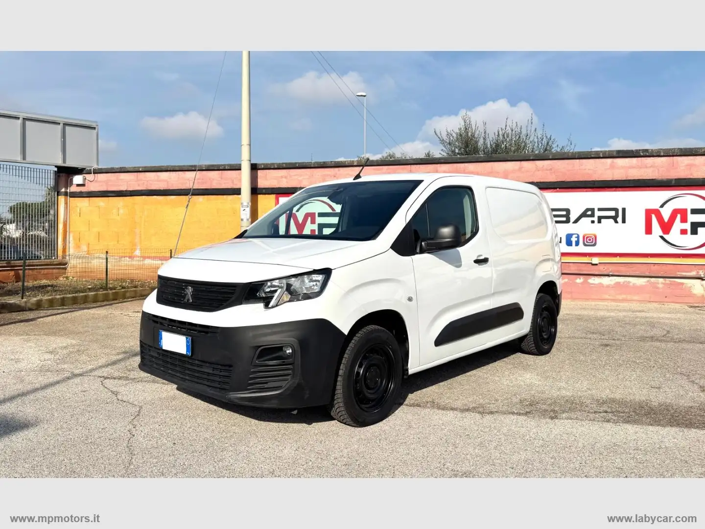 Peugeot Partner PARTNER 1.5 BlueHDi 100CV Blanc - 1