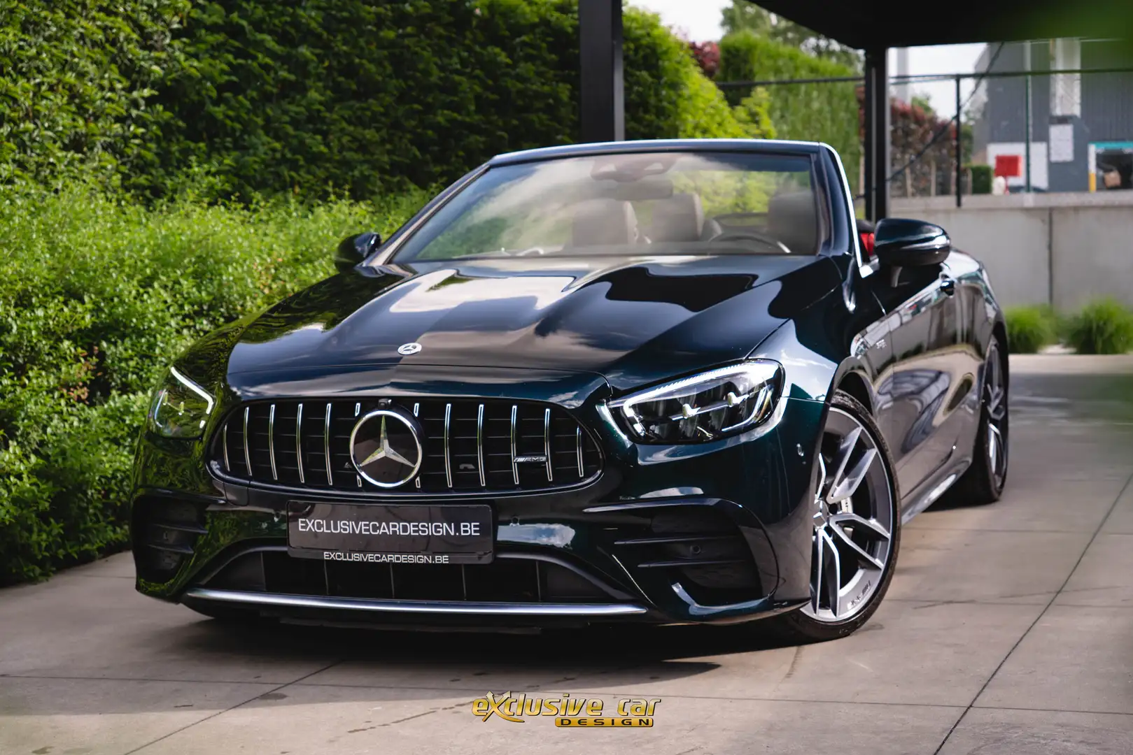 Mercedes-Benz E 53 AMG Cabriolet 4Matic+ /Emerald Green/Burmester/ACC/HUD Vert - 1