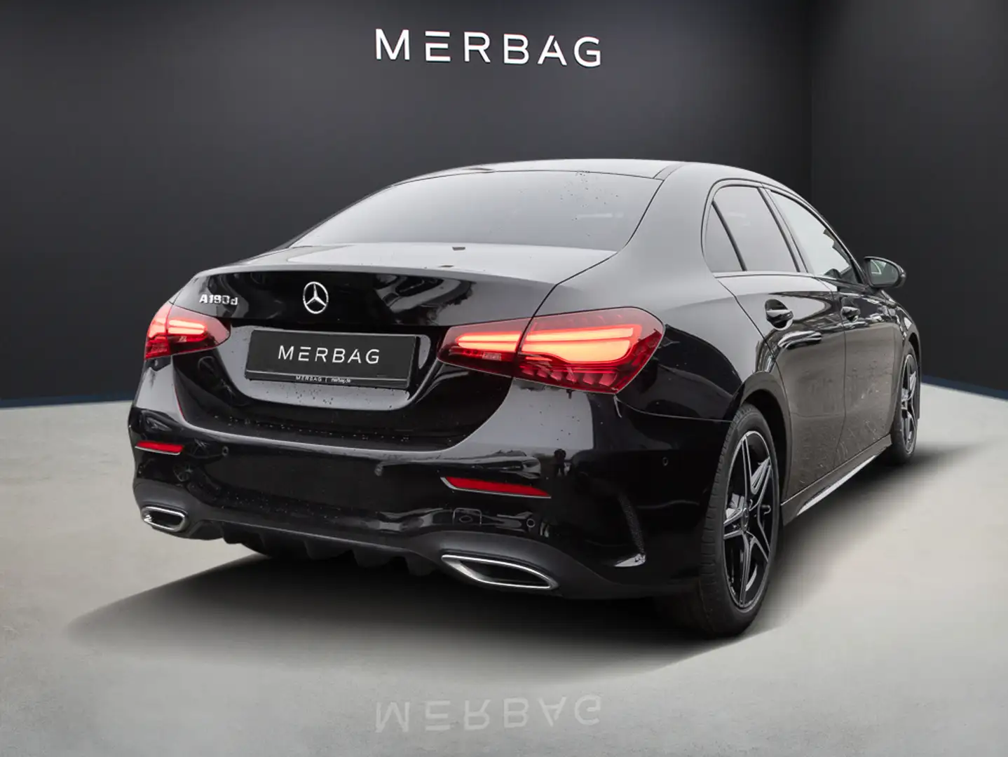 Mercedes-Benz A 180 d Limousine ACC LED Navi SHZ Winterp. Kam. Noir - 2