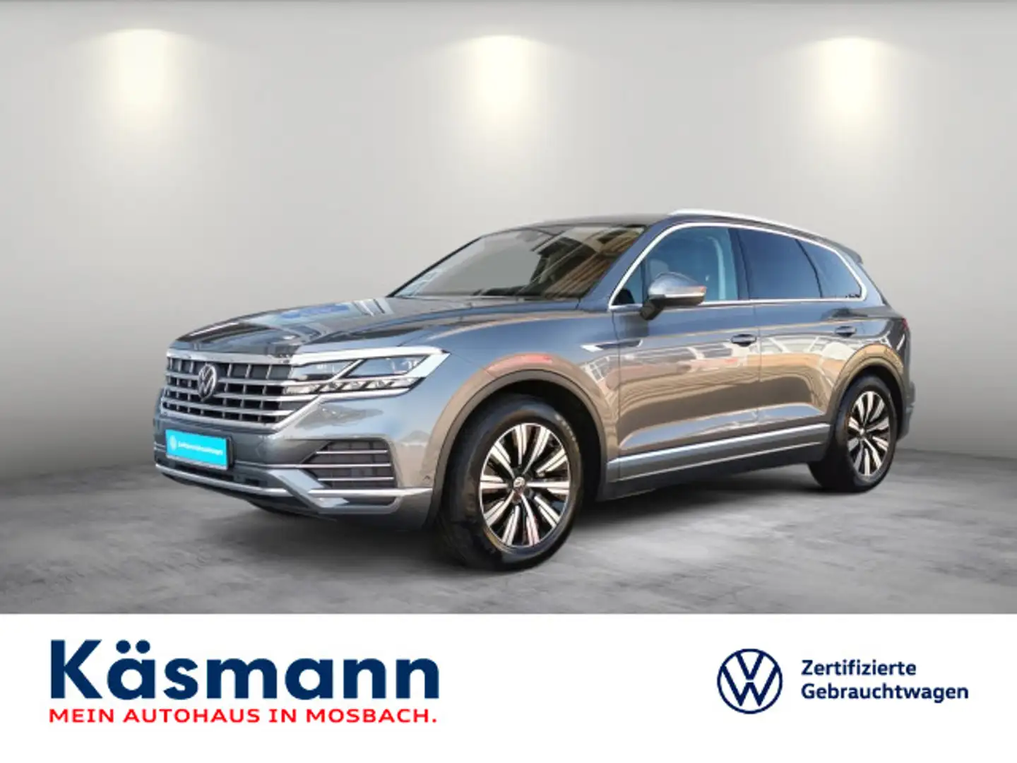 Volkswagen Touareg Elegance 3.0TDI 4M AHK LUFTF MATRIX KAM Grau - 1