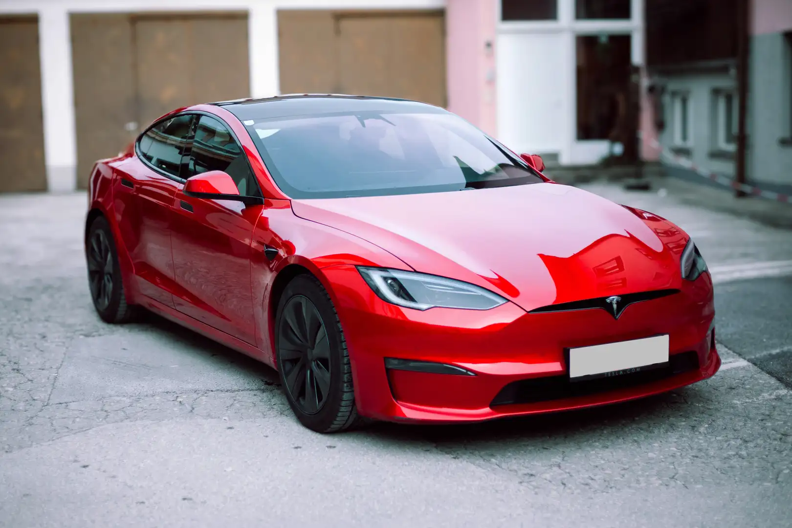 Tesla Model S Model S Plaid 100kWh Rot - 1