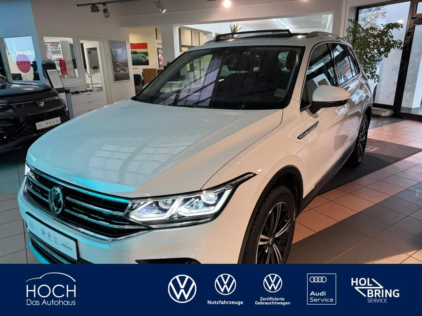 Volkswagen Tiguan 2.0 TDI DSG 4Motion . Navi+AHK+LED+Kamera Weiß - 1