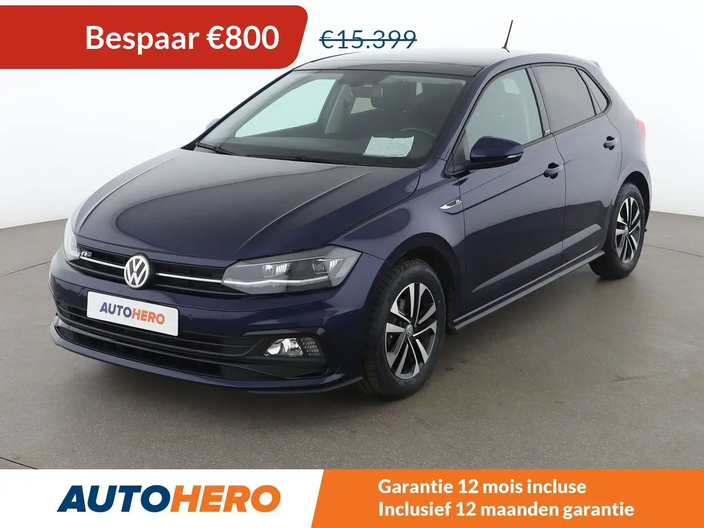 Volkswagen Polo 1.0 TSI United Blau - 1