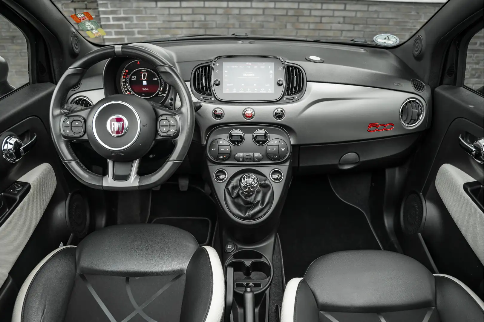 Fiat 500 Cabrio 0.9 TwinAir Turbo Sport 105PK | Cruise | Tr Zwart - 2