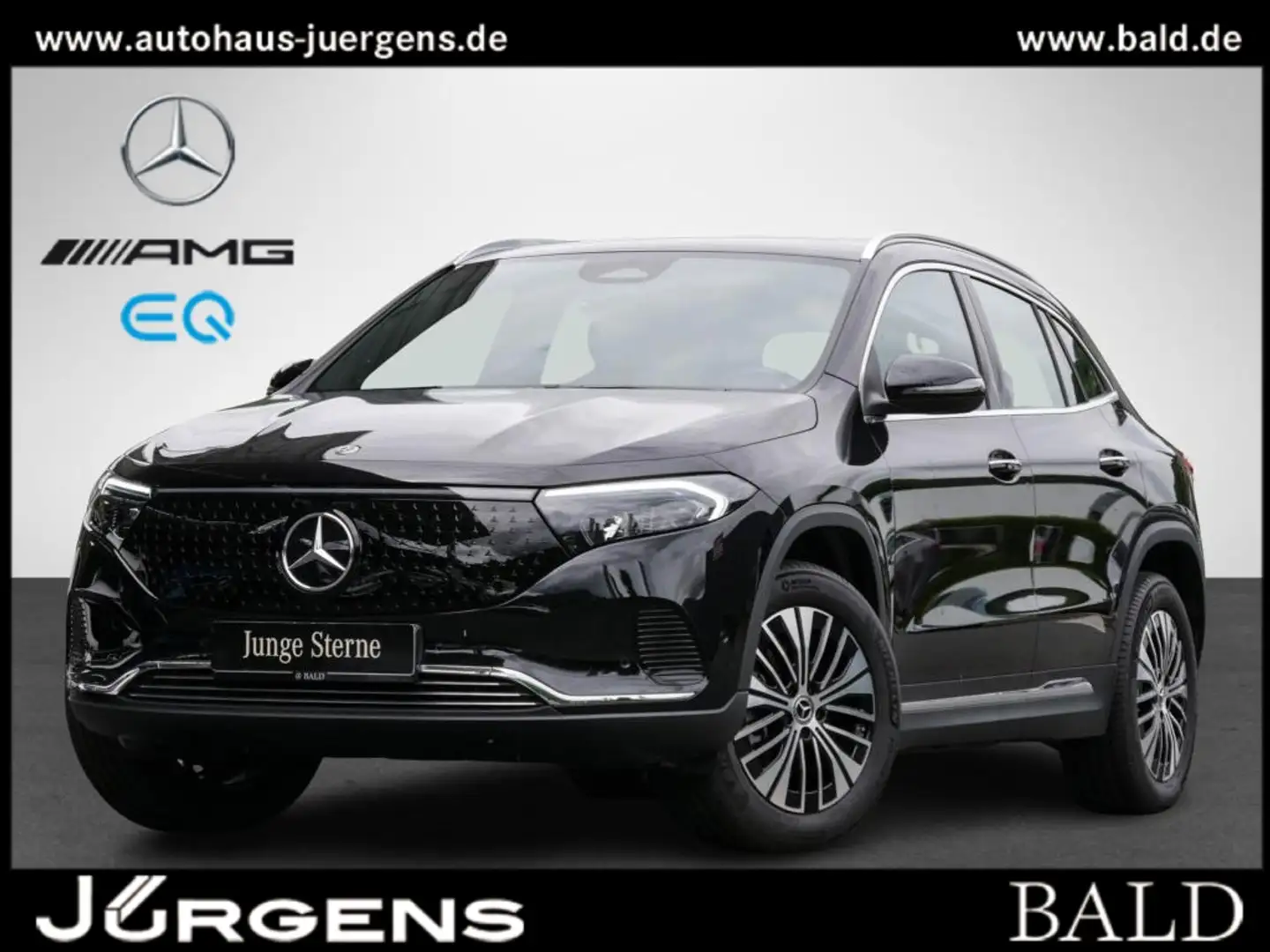 Mercedes-Benz EQA 300 4M Progressive/LED/Cam/AHK/Distr/Mopf/18 Schwarz - 2
