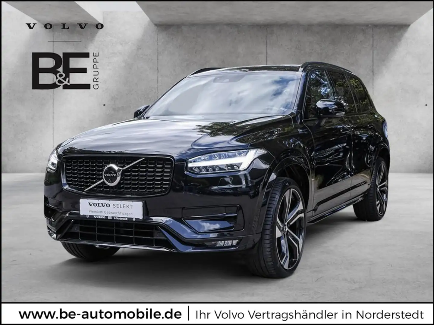 Volvo XC90 B5 AWD R-Design Geartronic *Head-Up*22-Zoll*360*Pa Schwarz - 1