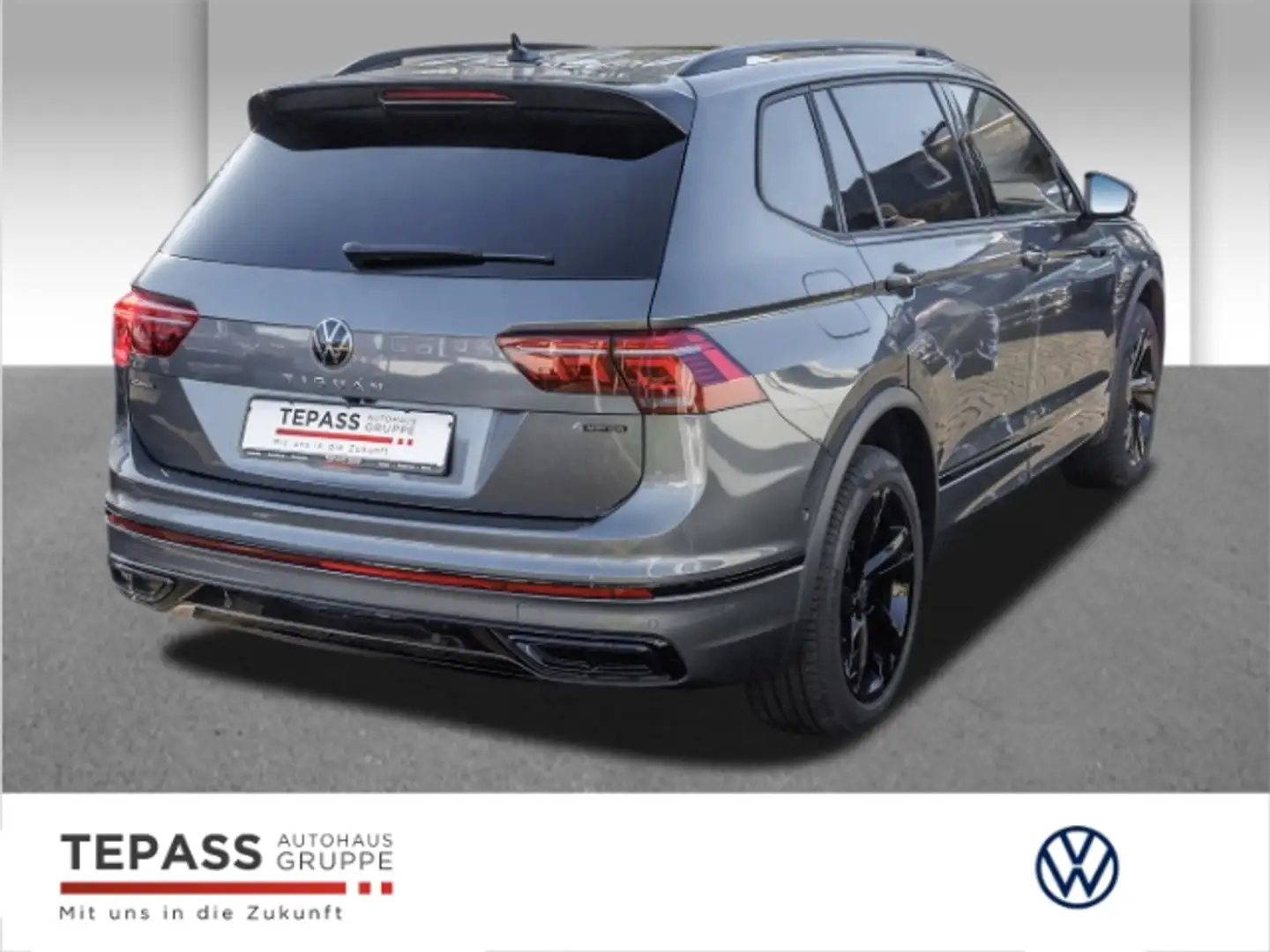 Volkswagen Tiguan Allspace 2.0 TDi R-Line NAVI PANO AHK Gris - 2