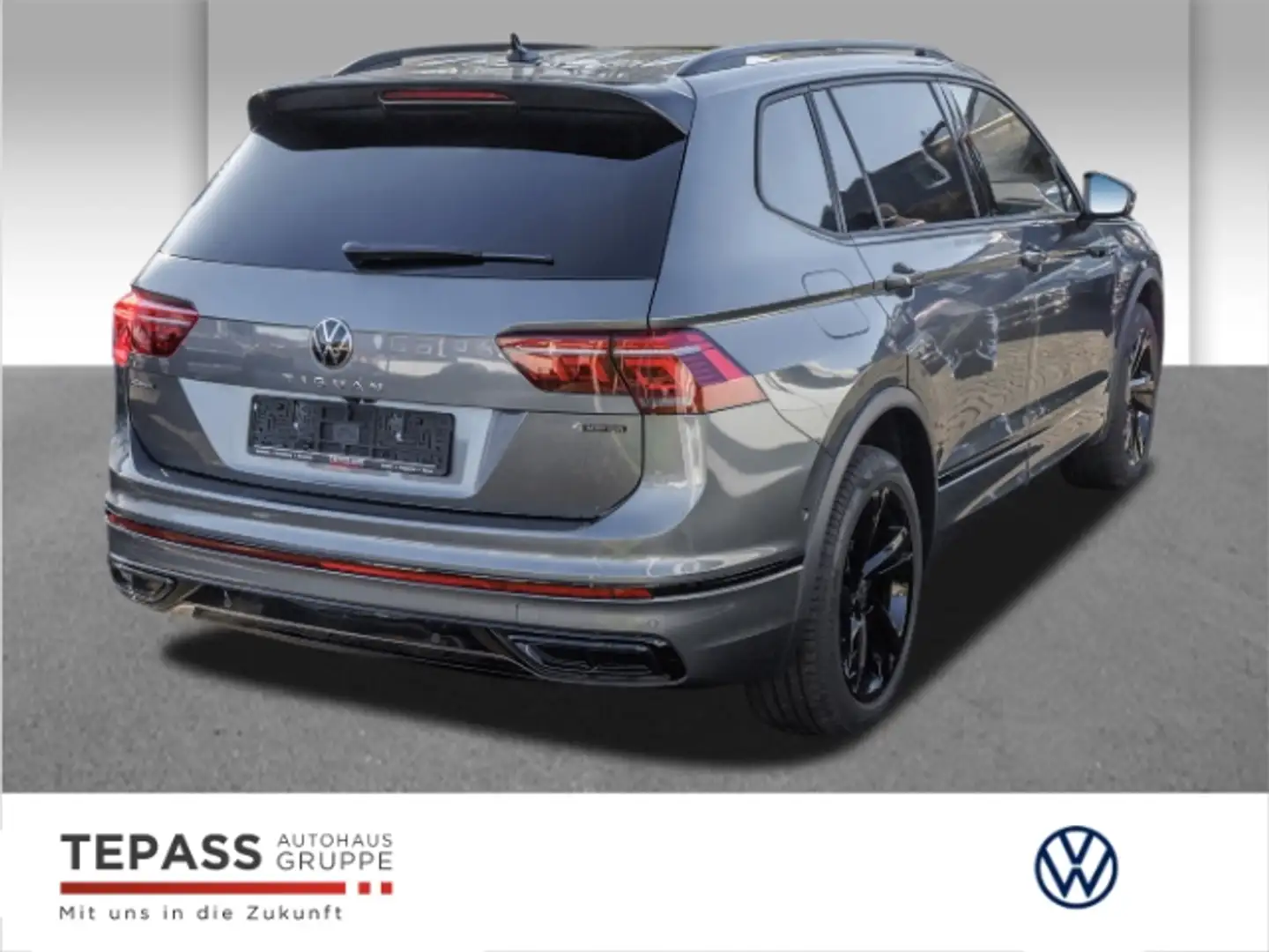 Volkswagen Tiguan Allspace 2.0 TDi R-Line NAVI PANO AHK Gris - 2