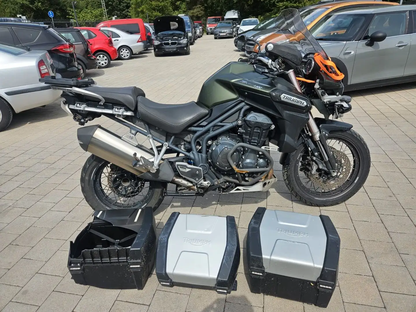 Triumph Tiger Explorer XC Zielony - 1