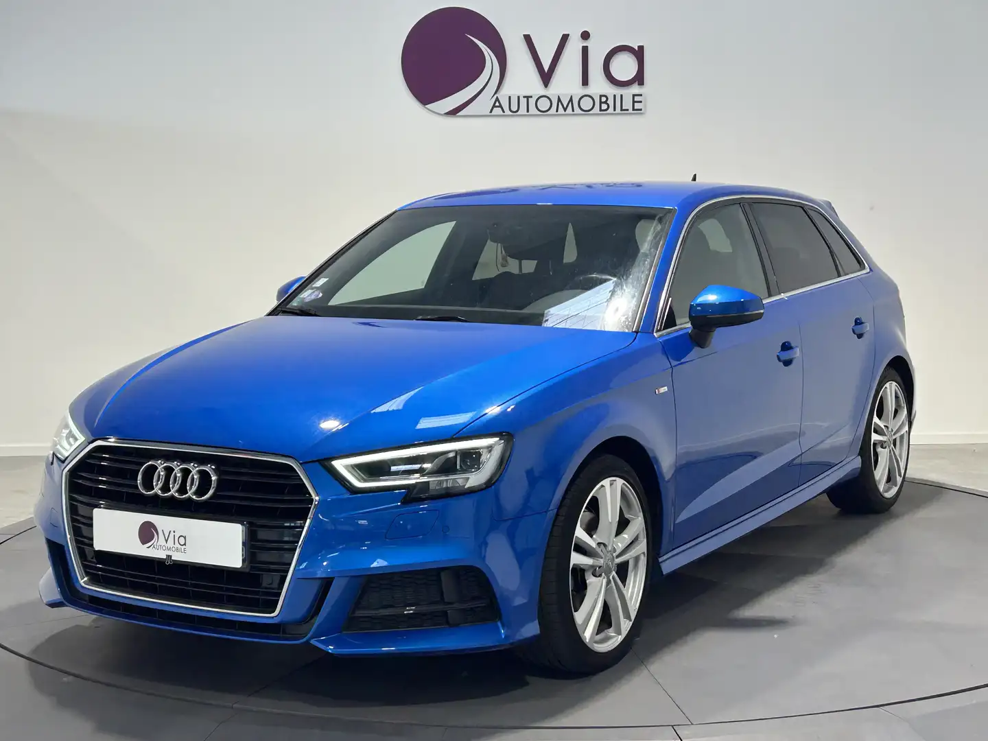 Audi A3 35 TFSI CoD 150 S Line Plus Virtual Cockpit Blu/Azzurro - 1