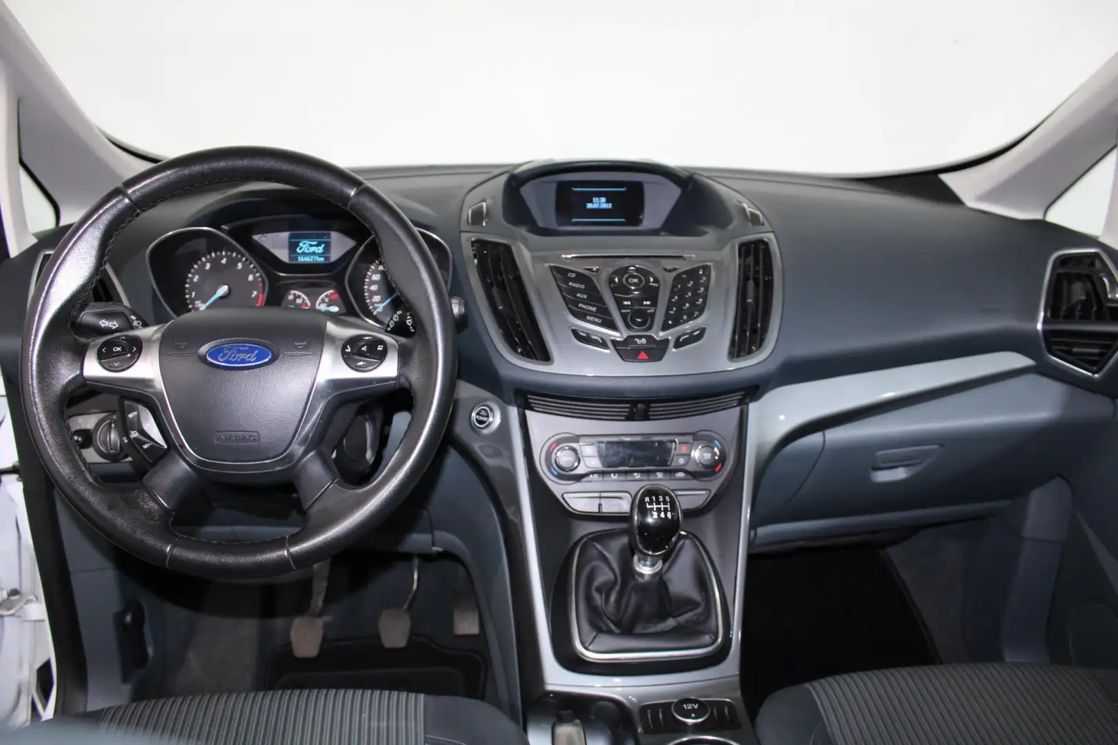 Ford C-Max 1.0 Titanium 5-deurs|cruise|airco|lm velg|dealer o Wit - 2