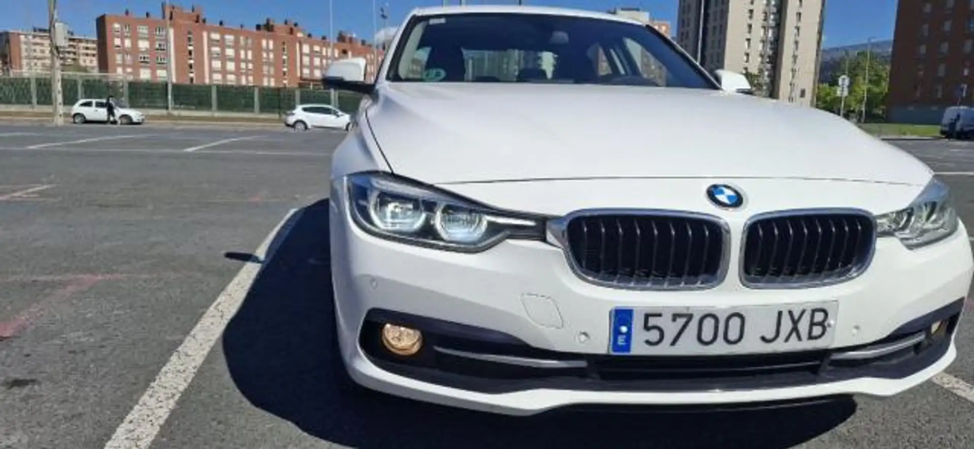 BMW 320 320d Berlina Blanc - 1