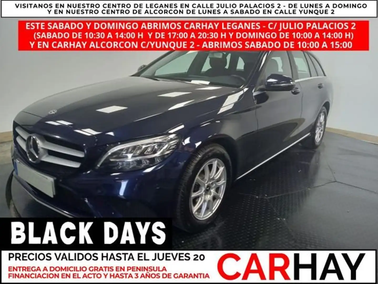 Mercedes-Benz C 200 D BUSINESS SOLUTION Zwart - 1