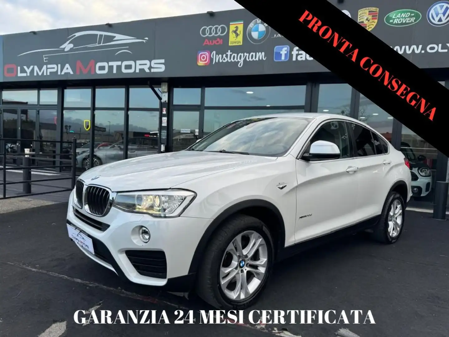 BMW X4 20D XDRIVE AUTOMATICA NAVI LED PDC Blanc - 1