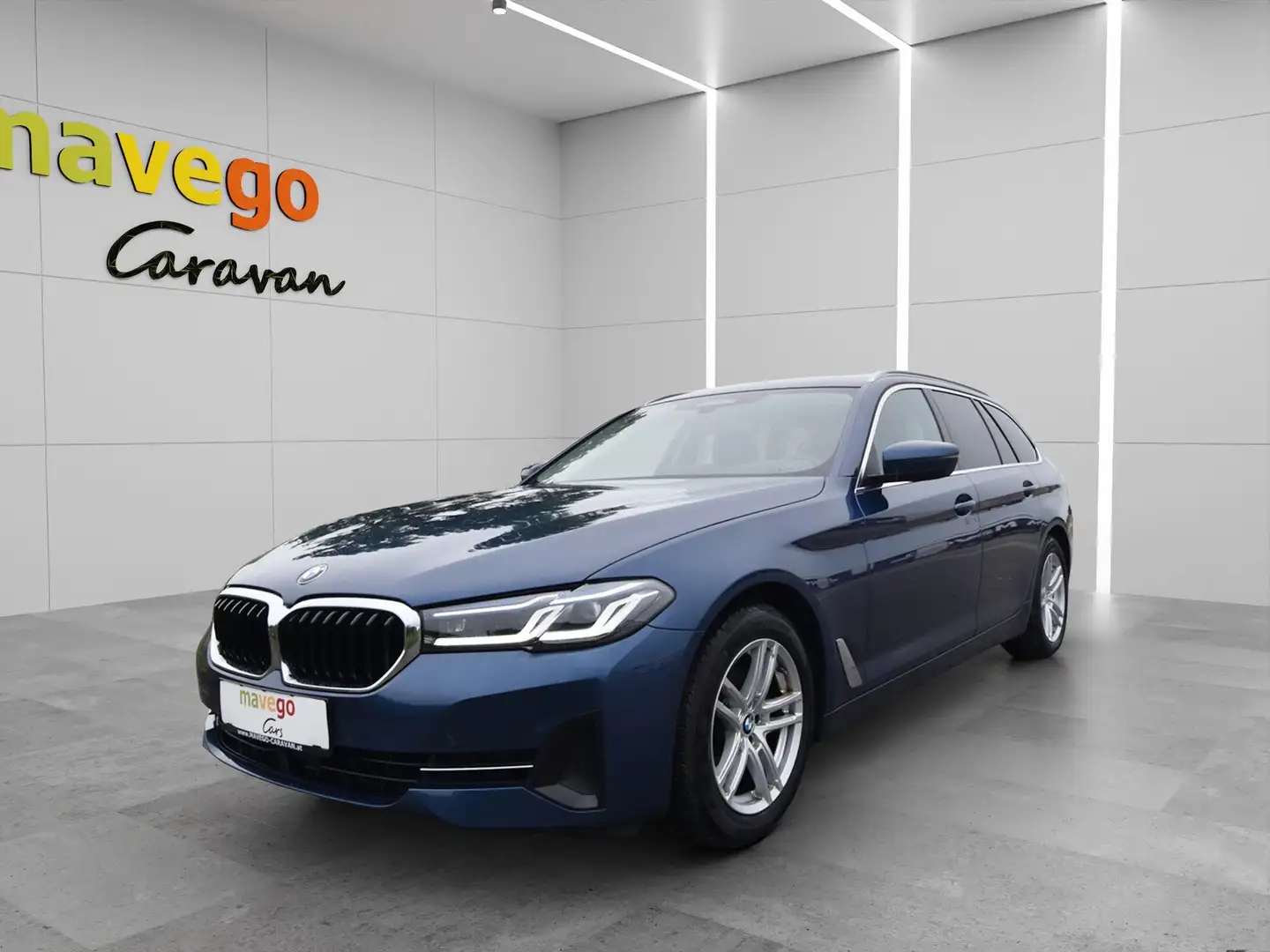 BMW 520 520d 48 V Touring Aut. **ERSTBESITZ*GARANTIE** Blau - 1