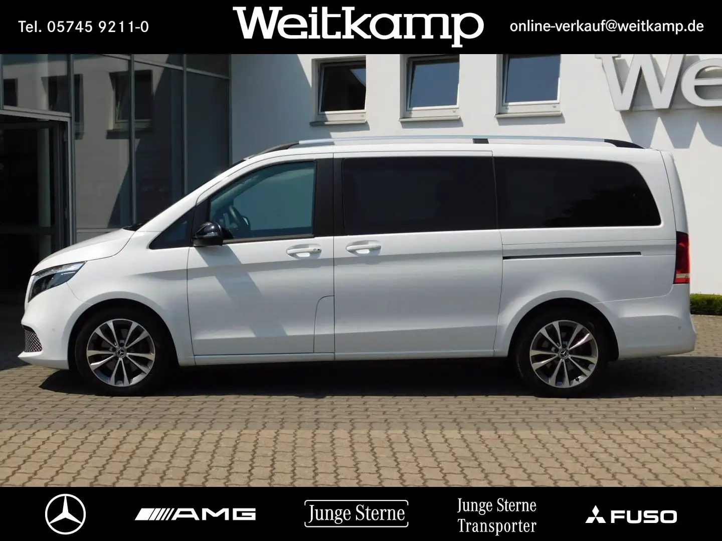 Mercedes-Benz V 250 V 250 d EDITION Lang LED+NAVI+KAMERA+7-SITZ+UVM. Weiß - 2