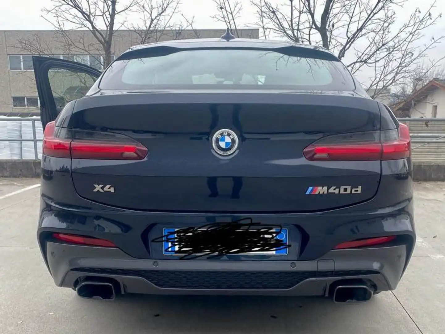 BMW X4 M X4 xdrive M40d auto Blau - 2