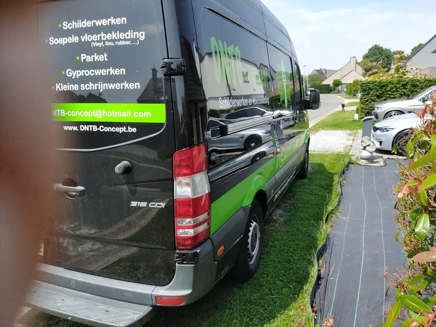 Mercedes-Benz Sprinter 316 CDI Sprinter Lang HA Noir - 2