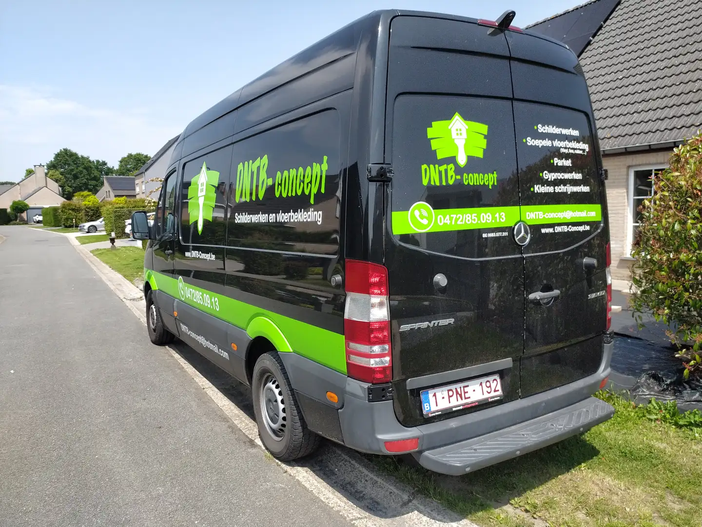 Mercedes-Benz Sprinter 316 CDI Sprinter Lang HA Noir - 1