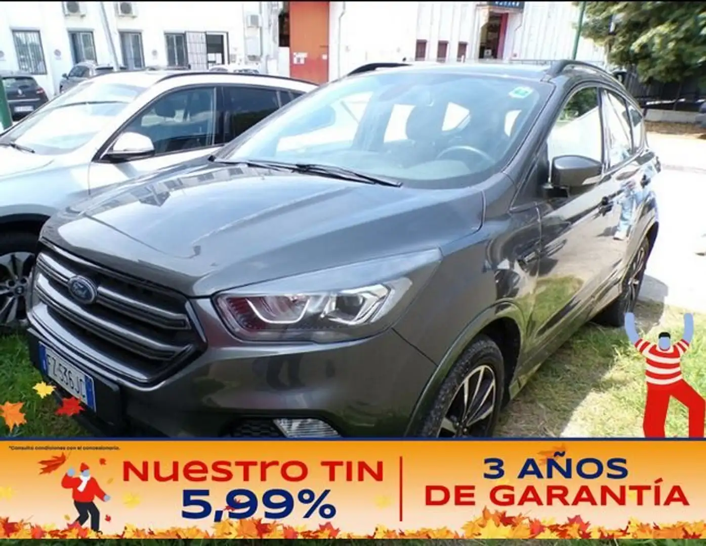 Ford Kuga 2.0 TDCi 110kW 4x4 ST-Line Powers. Gris - 1