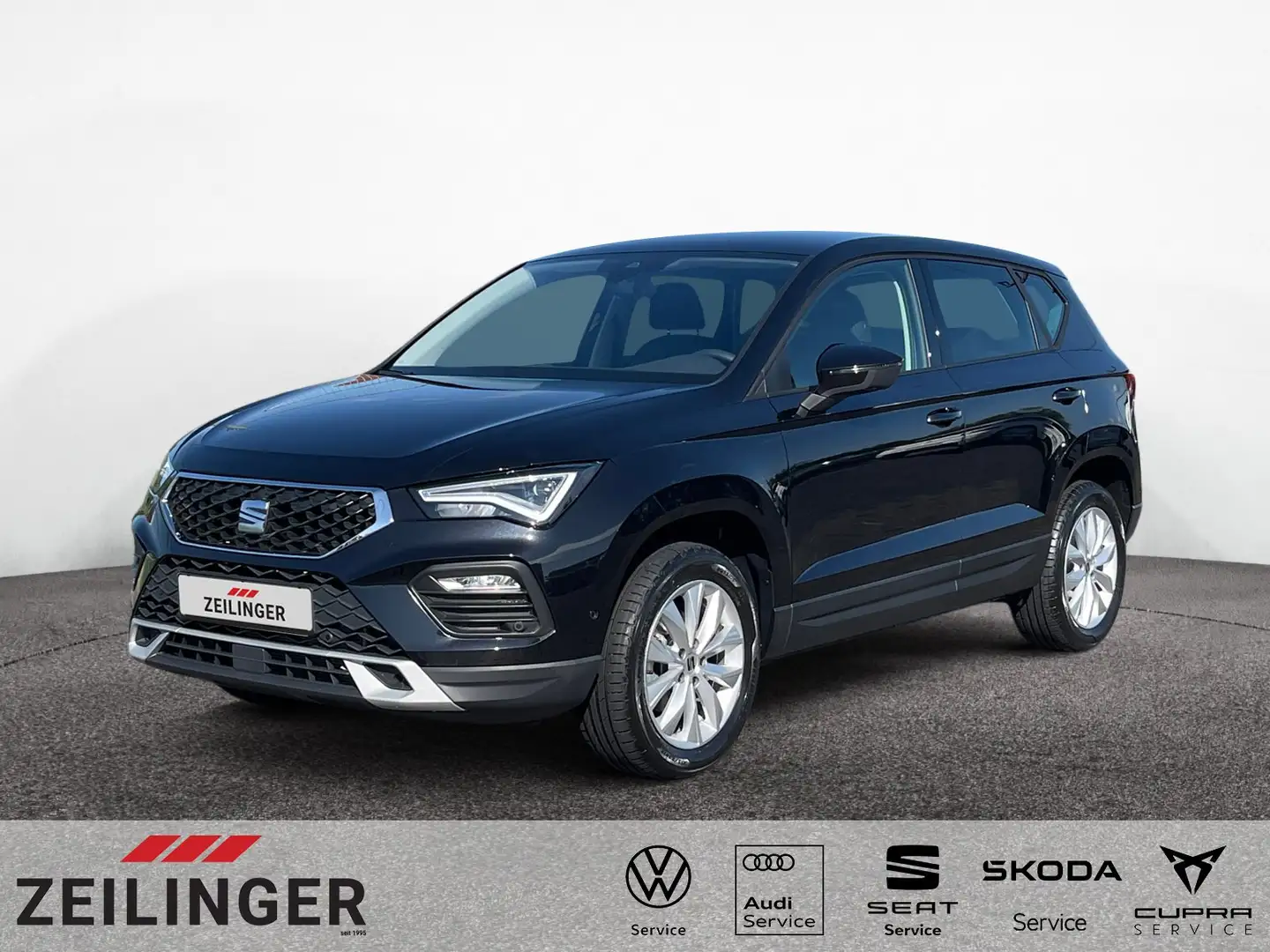 SEAT Ateca Style 1.5 TSI DSG|AHK|eHECKKLAPPE|ACC|NAVI Schwarz - 1