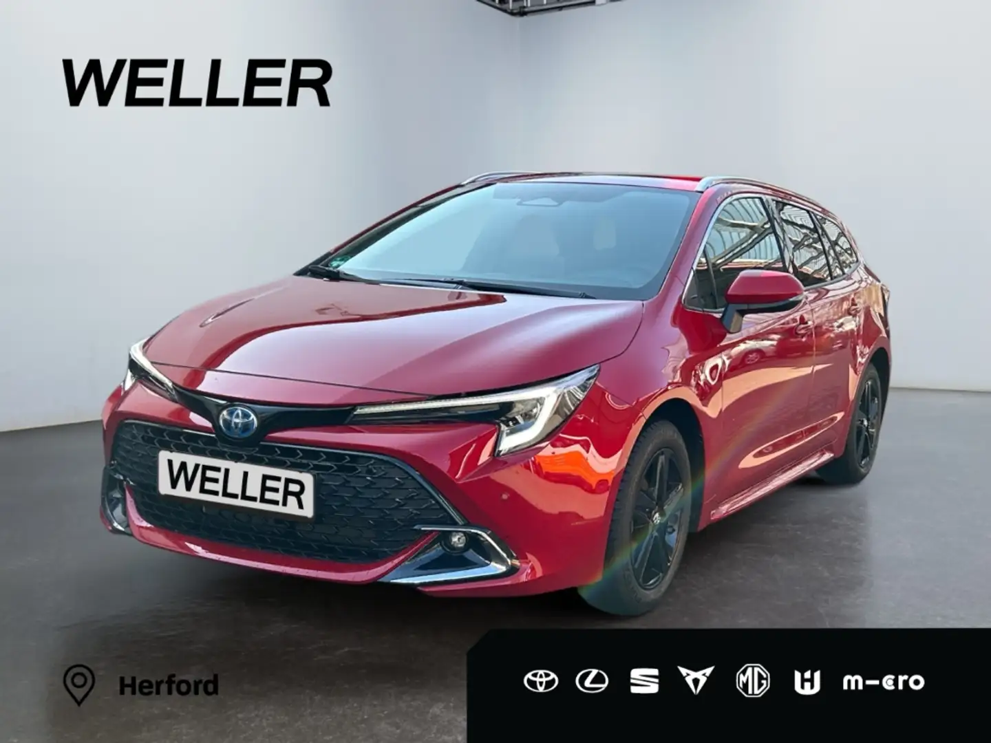 Toyota Corolla 1.8 Hybrid TS Teamplayer +Winterräder Rot - 1
