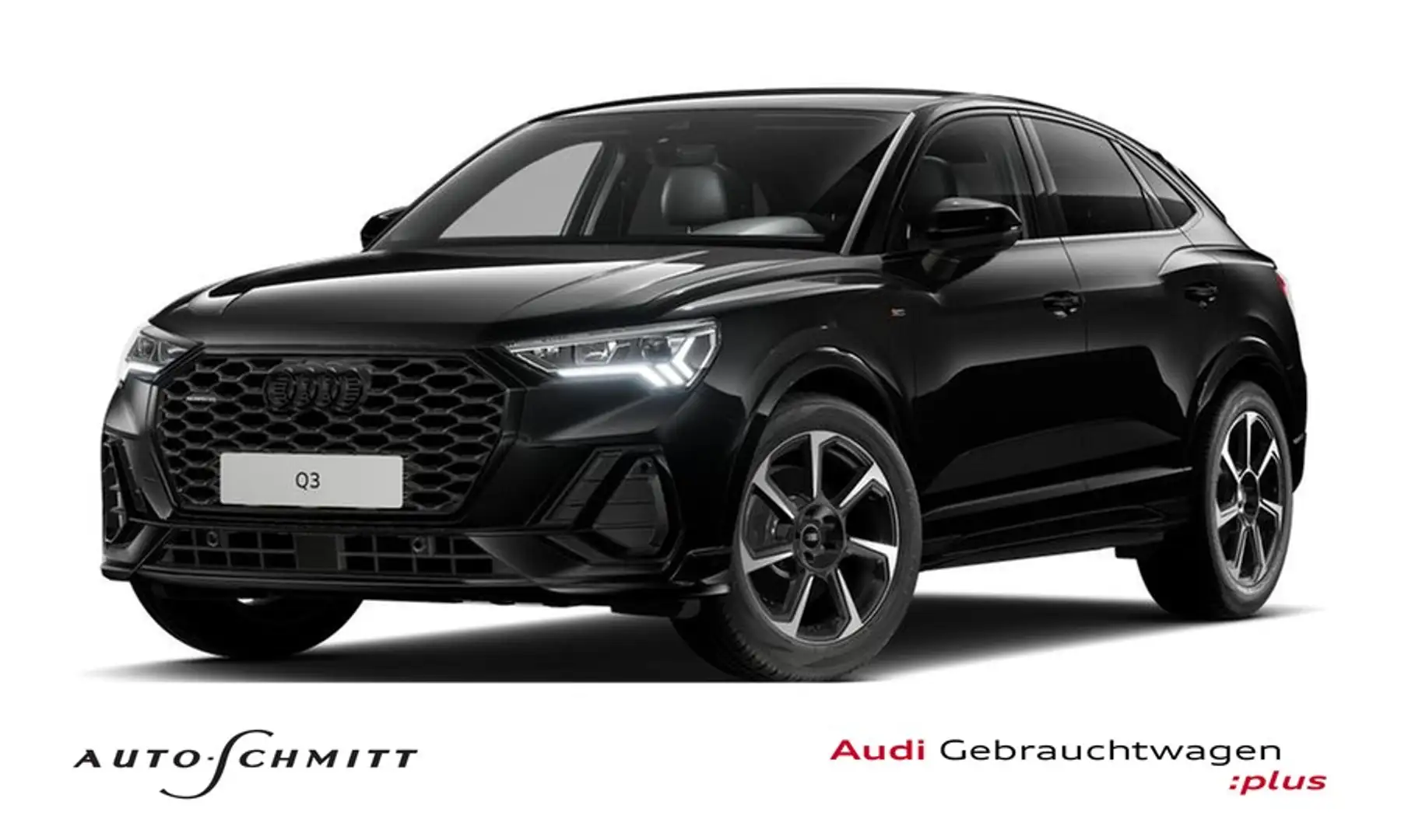 Audi Q3 Sportback 40 TDI Rückfahrkamera Navi LED Schwarz - 1