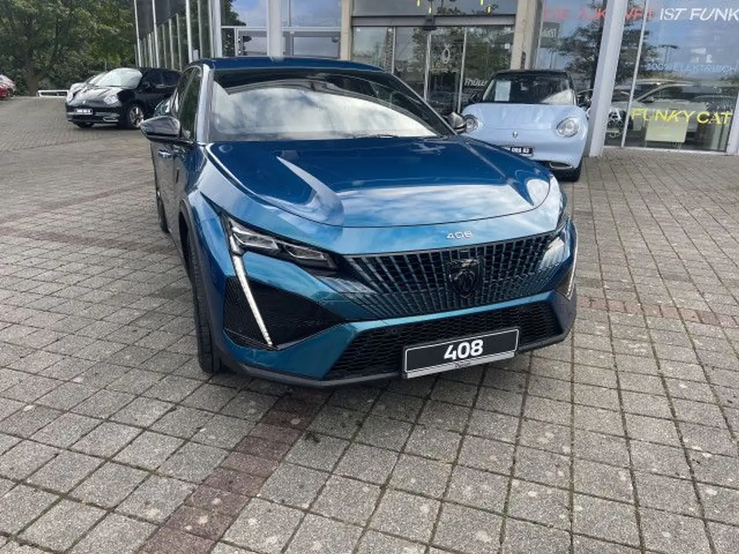 Peugeot 408 GT PureTech 130 EAT8 Bluetooth Navi LED Klima Blau - 1