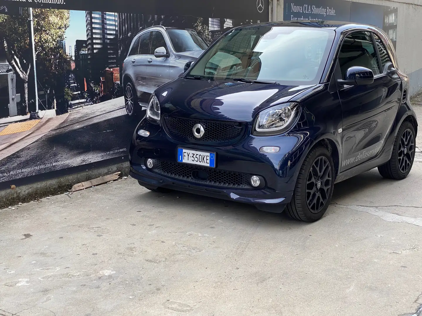 smart forTwo Fortwo III 2015 0.9 t Superpassion 90cv twinamic Blu/Azzurro - 1