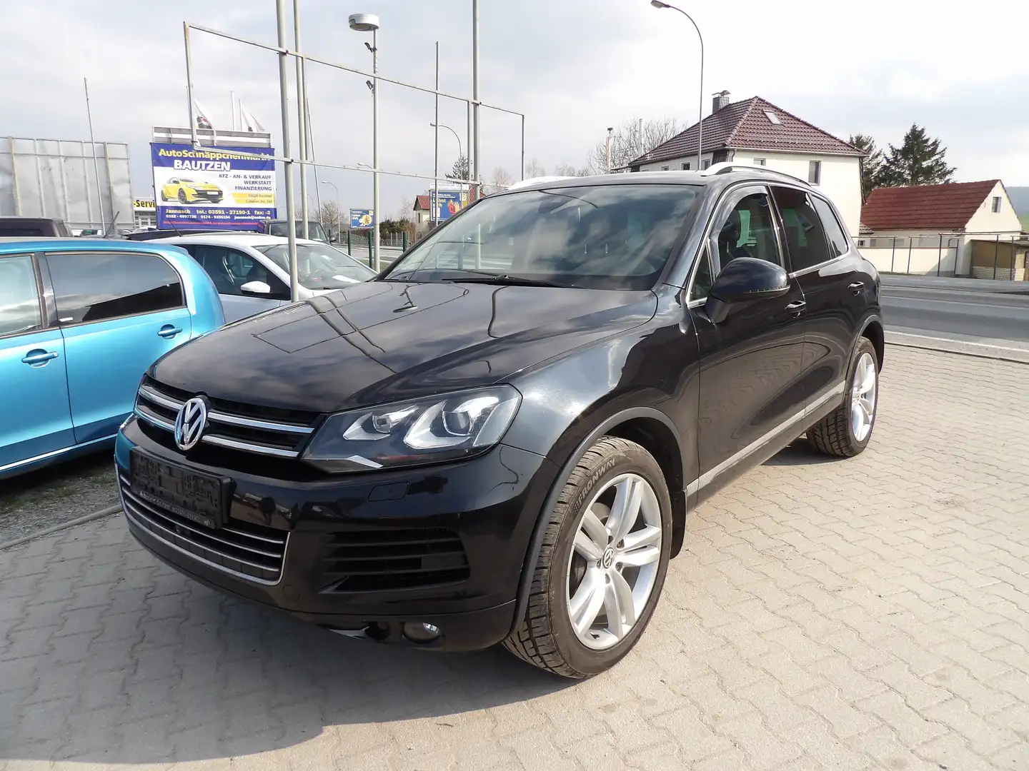 Volkswagen Touareg V6 TDI BMT Alu. Tempomat Automatik Klima HU AU Neu crna - 1