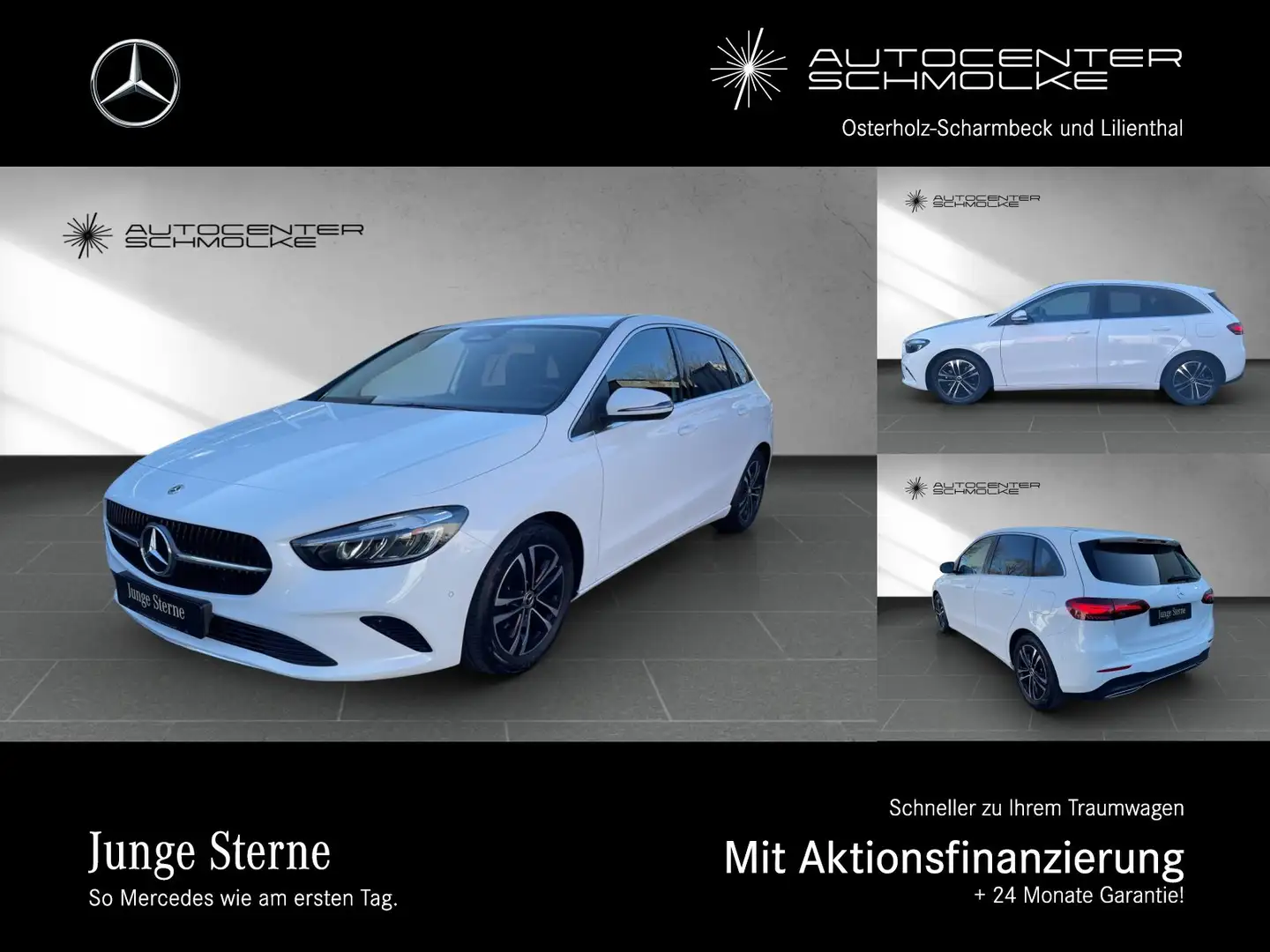 Mercedes-Benz B 180 B 180 Advanced AUTOM*AHK*EASY-PACK*LED*KAMERA* Weiß - 1