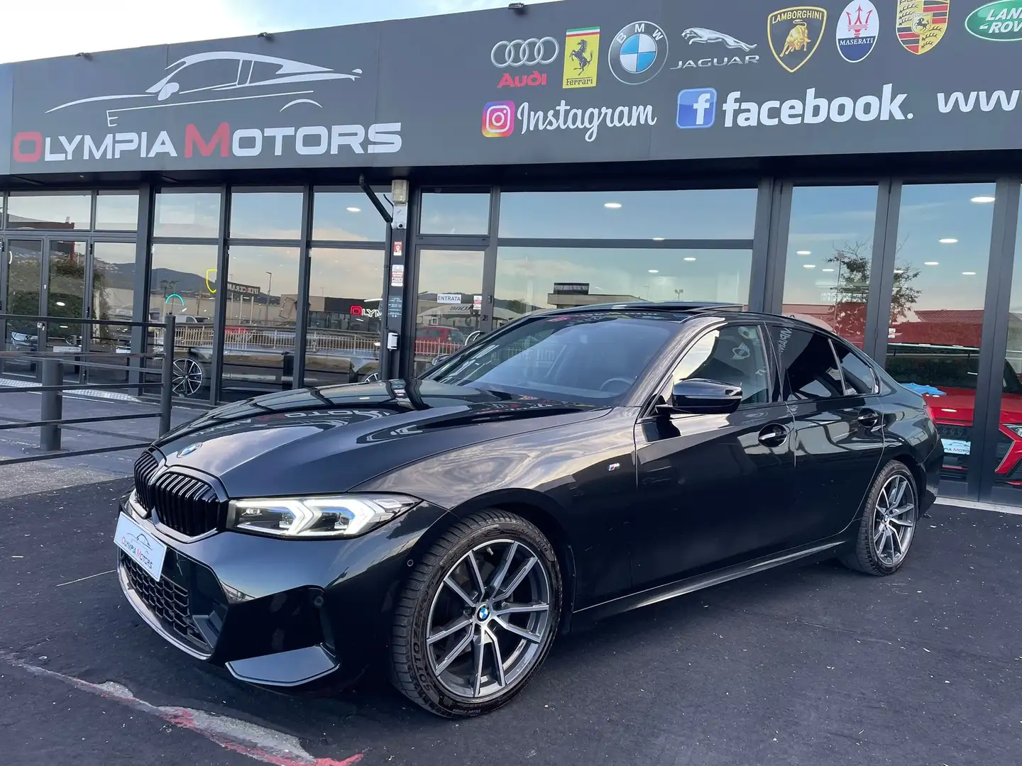 BMW 320 I M SPORT CURVED DISPLAY TETTO LASER KAMERA Nero - 1